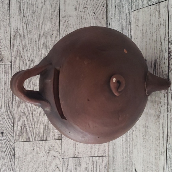 Vintage Pottery Piggy Bank - Picture 3 of 5
